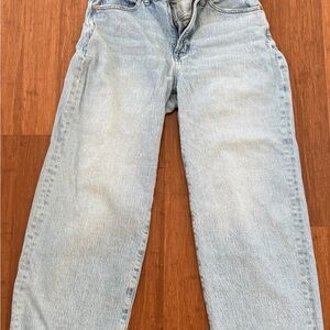 Madewell Light Blue Ankle & Cropped Jeans